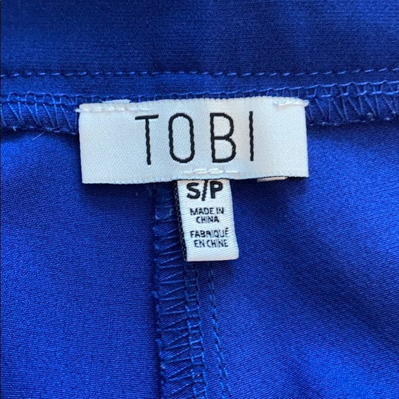 Tobi Colbalt Blue Cigarette Trouser Pants - EUC - Picture 8 of 8